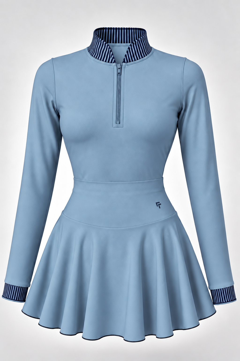 ICE BLOOM - -BodySuit & Athletic Skort