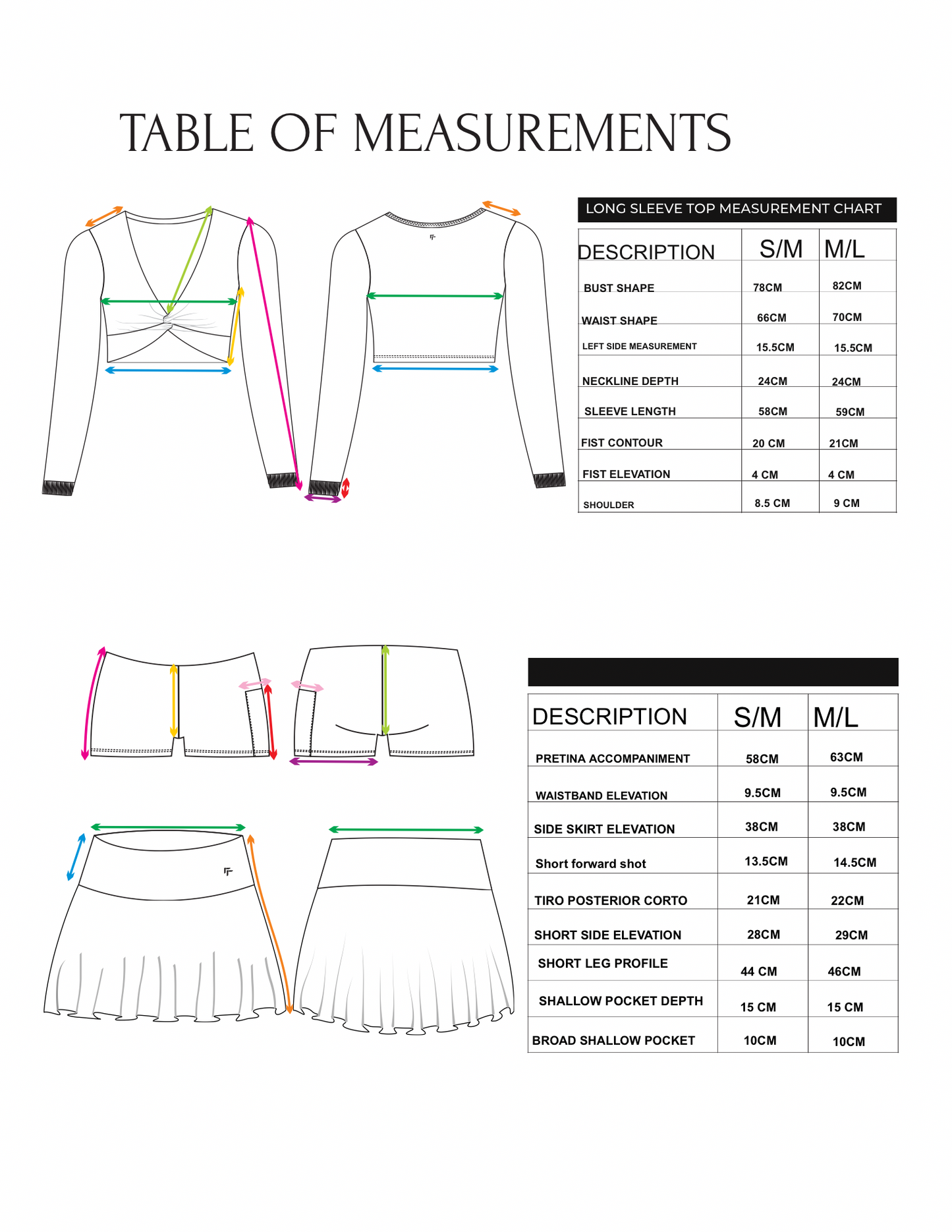 OXFORD - Top & Skort